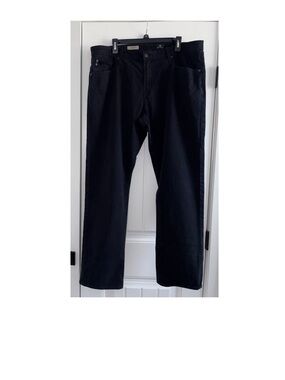 Men's Straight Black Jeans - Versatile Everyday Denim